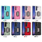Custodia per telefono con armatura antiurto antiscivolo, For Samsung Galaxy S23 5G, For Samsung Galaxy S23+ 5G, For Samsung Galaxy S23 Ultra 5G
