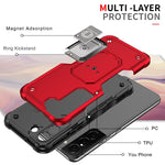 Custodia per telefono con armatura antiurto antiscivolo, For Samsung Galaxy S23 5G, For Samsung Galaxy S23+ 5G, For Samsung Galaxy S23 Ultra 5G