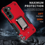 Custodia per telefono con armatura antiurto antiscivolo, For Samsung Galaxy S23 5G, For Samsung Galaxy S23+ 5G, For Samsung Galaxy S23 Ultra 5G