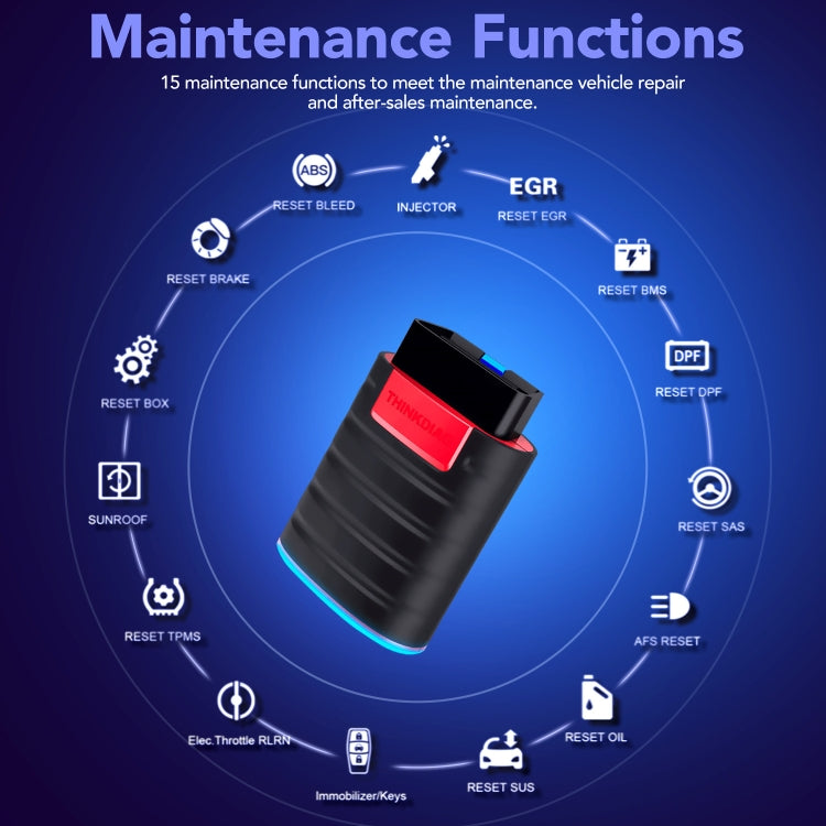 Strumento di diagnosi guasti auto ThinkDiag SP164-O OBD2 con software gratuito e DEMO, with a Free Software and DEMO