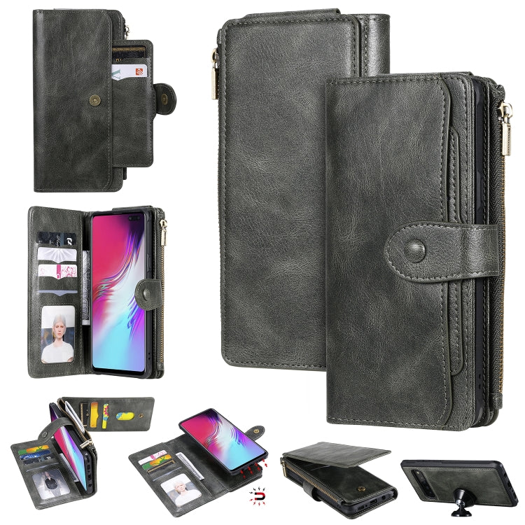 Custodia portafoglio in pelle con slot carte per Galaxy S10 5G