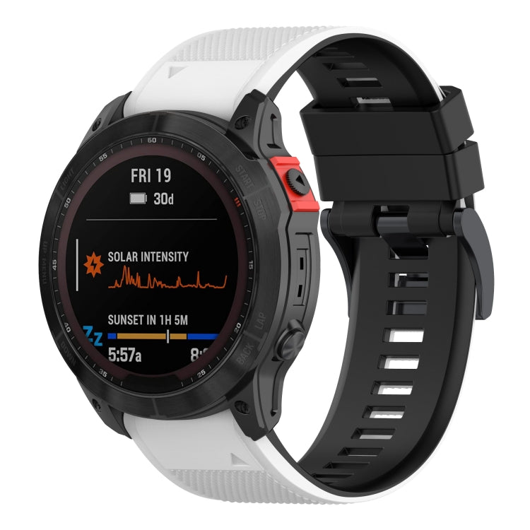 Cinturino in silicone bicolore, For Garmin Fenix 7, For Garmin Fenix 7X