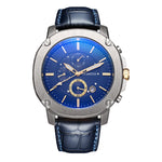 Orologio da uomo d'affari multifunzionale Ochstin 5039C Luminoso orologio al quarzo in pelle impermeabile