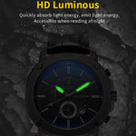 Orologio da uomo d'affari multifunzionale Ochstin 5039C Luminoso orologio al quarzo in pelle impermeabile