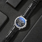 Orologio da uomo d'affari multifunzionale Ochstin 5039C Luminoso orologio al quarzo in pelle impermeabile