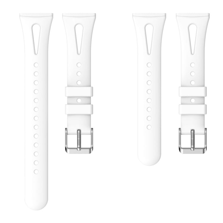 Per Fitbit Versa 3/4 Cinturino sottile in silicone con goccia d'acqua, S, L