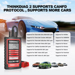THINKCAR ThinkDiag 2 SP164-V Scanner OBD2 per diagnosi completa del sistema auto, ThinkDiag 2 SP164-V