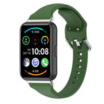 Per Huawei Watch Fit 2 cinturino in silicone a vita piccola, S
