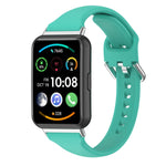 Per Huawei Watch Fit 2 cinturino in silicone a vita piccola, L