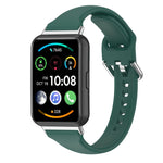 Per Huawei Watch Fit 2 cinturino in silicone a vita piccola, L