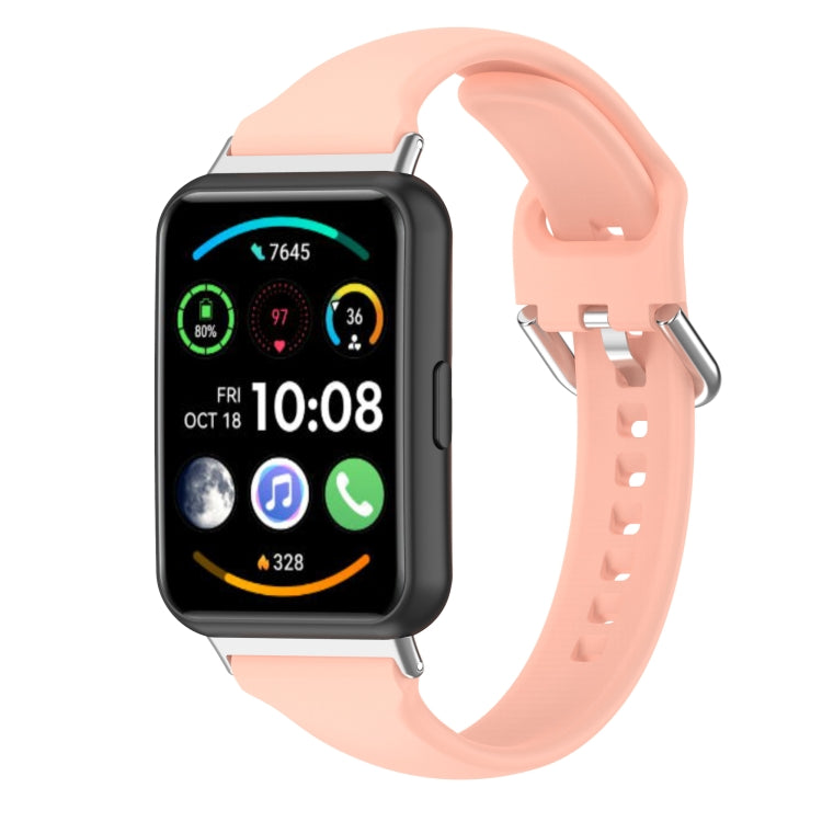 Per Huawei Watch Fit 2 cinturino in silicone a vita piccola, L