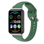 Per Huawei Watch Fit 2 cinturino in silicone a vita piccola, L