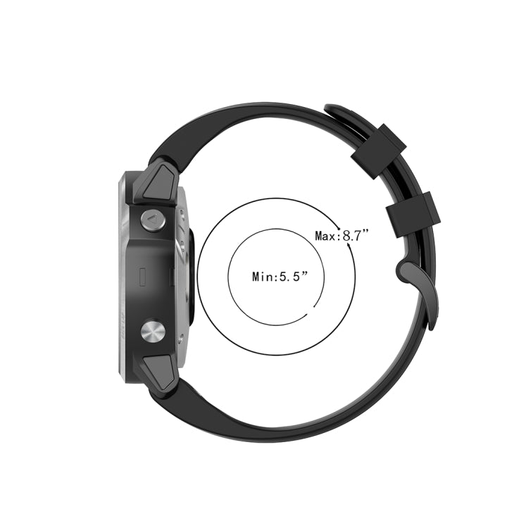 Per cinturino da polso Garmin Fenix 6S 20 mm a sgancio rapido con cinturino da polso ufficiale, with Plastic Button, with Metal Button