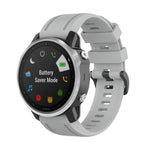 Per cinturino da polso Garmin Fenix 6S 20 mm a sgancio rapido con cinturino da polso ufficiale, with Plastic Button, with Metal Button