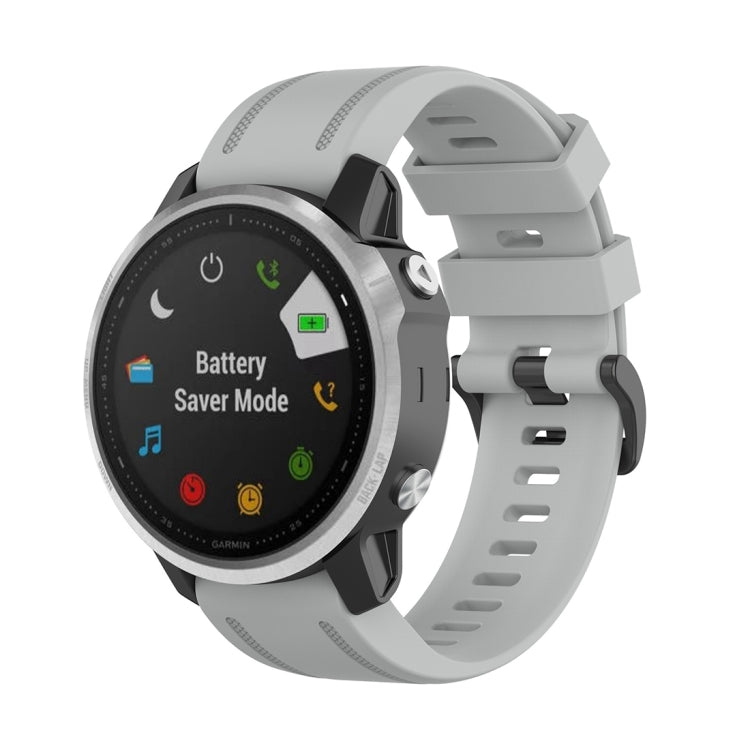 Per cinturino da polso Garmin Fenix 6S 20 mm a sgancio rapido con cinturino da polso ufficiale, with Plastic Button, with Metal Button