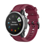Per cinturino da polso Garmin Fenix 6S 20 mm a sgancio rapido con cinturino da polso ufficiale, with Plastic Button, with Metal Button