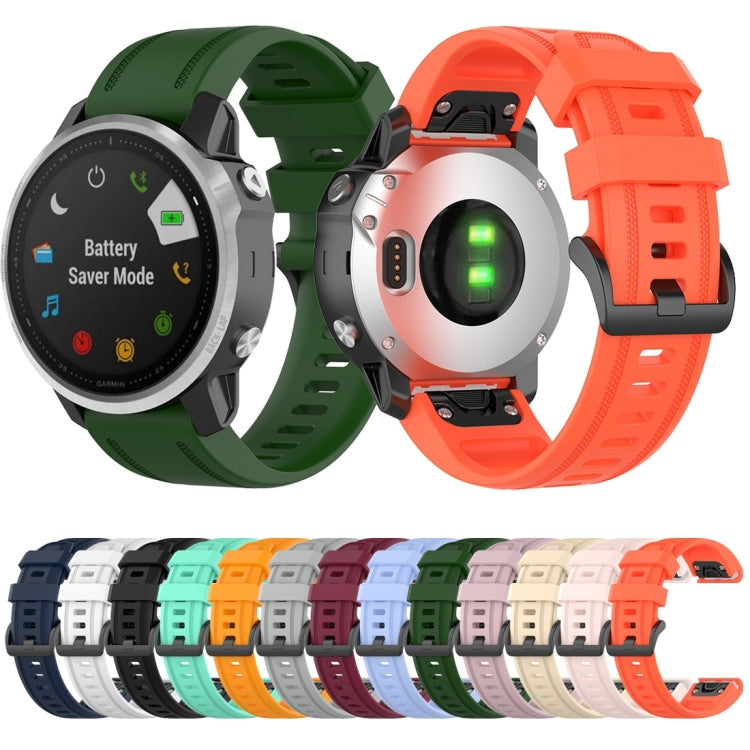 Per cinturino da polso Garmin Fenix 6S 20 mm a sgancio rapido con cinturino da polso ufficiale, with Plastic Button, with Metal Button