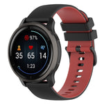Cinturino in silicone bicolore con trama scozzese piccola, For Suunto 5 Peak