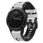 Cinturino in pelle di silicone a sgancio rapido, For Garmin Fenix 7