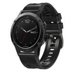 Cinturino in pelle di silicone a sgancio rapido, For Garmin Fenix 7