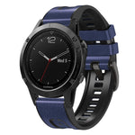 Cinturino in pelle di silicone a sgancio rapido, For Garmin Fenix 7