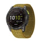 Cinturino in nylon con chiusura a strappo per Garmin Fenix 7