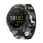 Cinturino in nylon con chiusura a strappo per Garmin Fenix 7