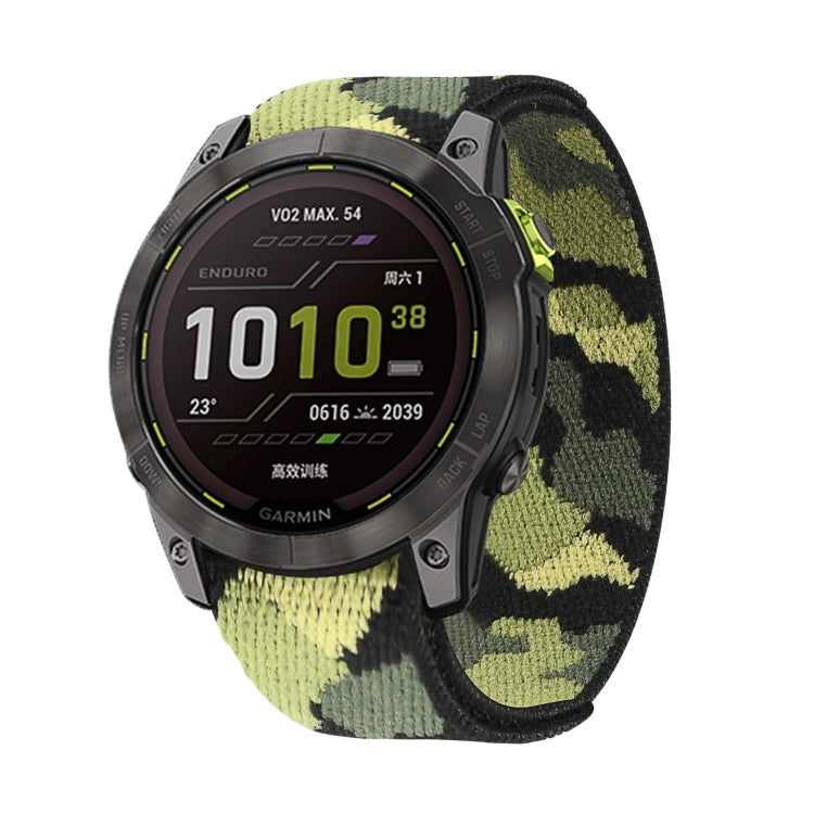 Cinturino in nylon con chiusura a strappo per Garmin Fenix 7