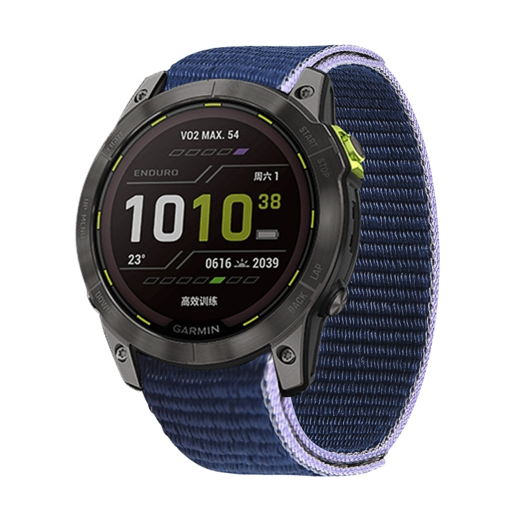 Cinturino in nylon con chiusura a strappo per Garmin Fenix 7