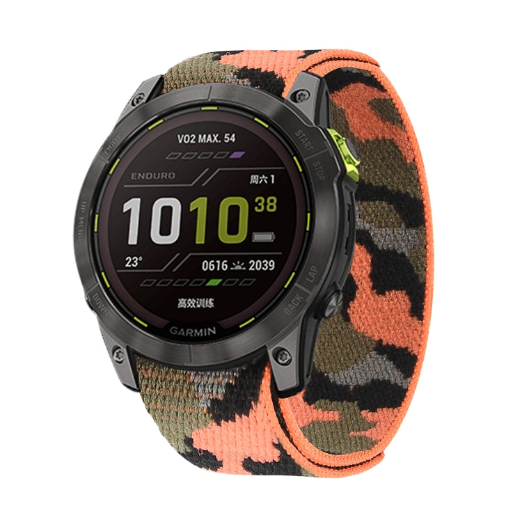 Cinturino in nylon con chiusura a strappo per Garmin Fenix 7