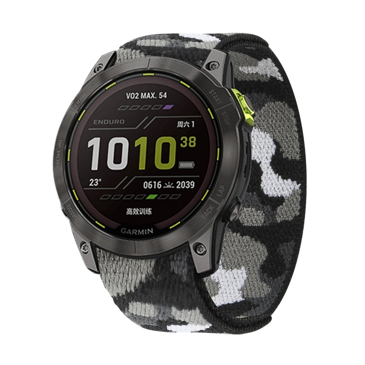 Cinturino in nylon con chiusura a strappo per Garmin Fenix 7