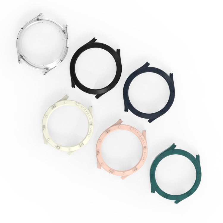 Custodia per orologio per PC a mezza copertura con scala, For Samsung Galaxy Watch 5 40mm, For Samsung Galaxy Watch 5 44mm