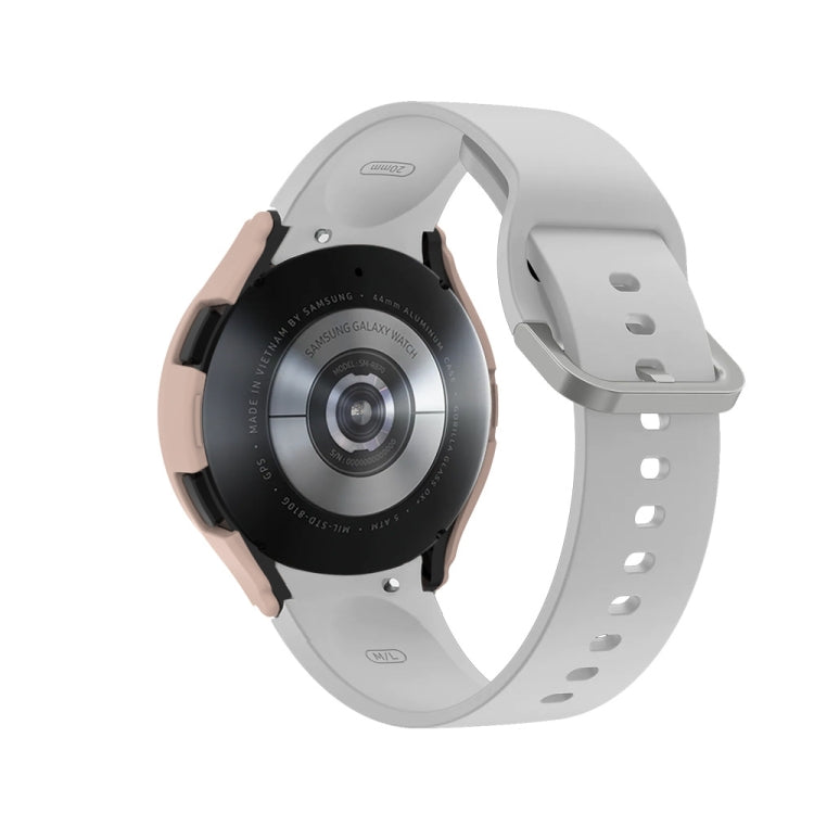 Custodia per orologio per PC a mezza copertura con scala, For Samsung Galaxy Watch 5 40mm, For Samsung Galaxy Watch 5 44mm