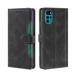 Custodia per telefono in pelle con fibbia magnetica Skin Feel, For Motorola Moto E32 India/E22s 4G Global, For OPPO A17, For OPPO K10x 5G, For Realme C33 4G, For vivo V25 5G/V25e 5G, For vivo Y16 4G/Y02s 4G