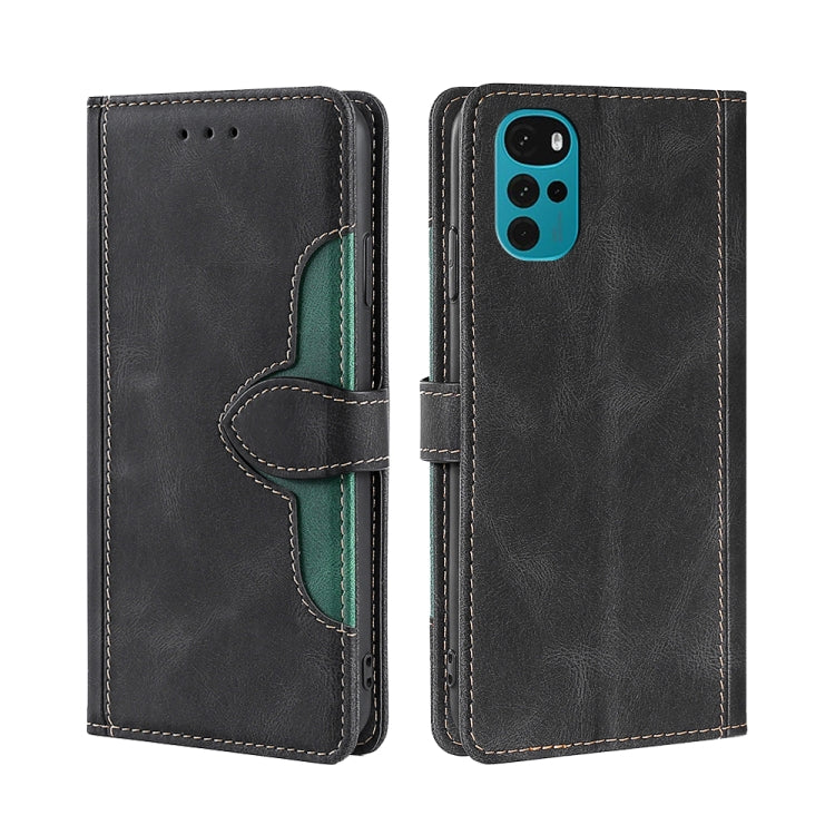 Custodia per telefono in pelle con fibbia magnetica Skin Feel, For Motorola Moto E32 India/E22s 4G Global, For OPPO A17, For OPPO K10x 5G, For Realme C33 4G, For vivo V25 5G/V25e 5G, For vivo Y16 4G/Y02s 4G