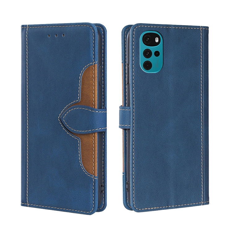 Custodia per telefono in pelle con fibbia magnetica Skin Feel, For Motorola Moto E32 India/E22s 4G Global, For OPPO A17, For OPPO K10x 5G, For Realme C33 4G, For vivo V25 5G/V25e 5G, For vivo Y16 4G/Y02s 4G
