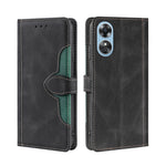 Custodia per telefono in pelle con fibbia magnetica Skin Feel, For Motorola Moto E32 India/E22s 4G Global, For OPPO A17, For OPPO K10x 5G, For Realme C33 4G, For vivo V25 5G/V25e 5G, For vivo Y16 4G/Y02s 4G