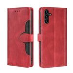 Custodia per telefono in pelle con fibbia magnetica Skin Feel, For vivo Y55 4G, For Samsung Galaxy A04s, For Sharp Aquos sense7 plus, For Xiaomi Civi 2 5G, For Xiaomi Poco M5 4G