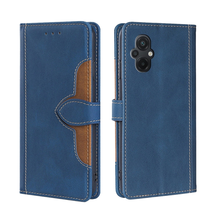 Custodia per telefono in pelle con fibbia magnetica Skin Feel, For vivo Y55 4G, For Samsung Galaxy A04s, For Sharp Aquos sense7 plus, For Xiaomi Civi 2 5G, For Xiaomi Poco M5 4G