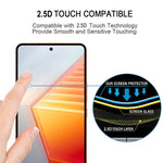 Pellicola in vetro temperato con protezione per schermo a copertura totale, For vivo iQOO 11 / iQOO 11 Pro (1 PC)