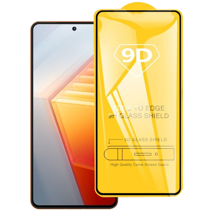 Pellicola in vetro temperato a schermo intero con colla intera 9D, For vivo iQOO 11 (1 PC)