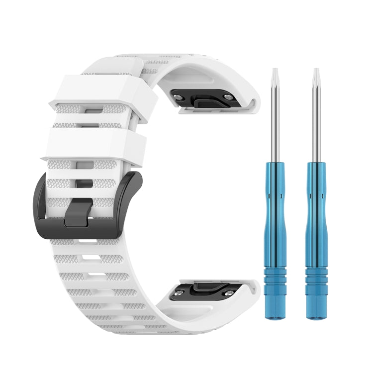 Per cinturino da polso Garmin Fenix 6X 26mm a sgancio rapido con cinturino da polso ufficiale, with Plastic Button, with Metal Button