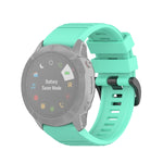 Per cinturino da polso Garmin Fenix 6X 26mm a sgancio rapido con cinturino da polso ufficiale, with Plastic Button, with Metal Button