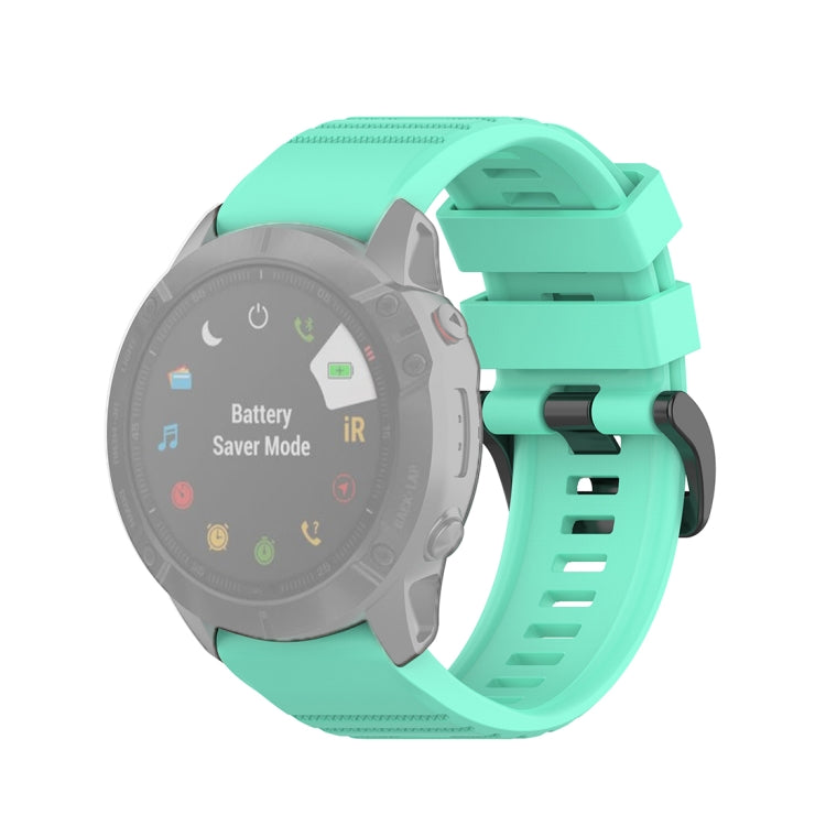 Per cinturino da polso Garmin Fenix 6X 26mm a sgancio rapido con cinturino da polso ufficiale, with Plastic Button, with Metal Button