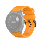 Per cinturino da polso Garmin Fenix 6X 26mm a sgancio rapido con cinturino da polso ufficiale, with Plastic Button, with Metal Button