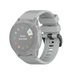 Per cinturino da polso Garmin Fenix 6X 26mm a sgancio rapido con cinturino da polso ufficiale, with Plastic Button, with Metal Button