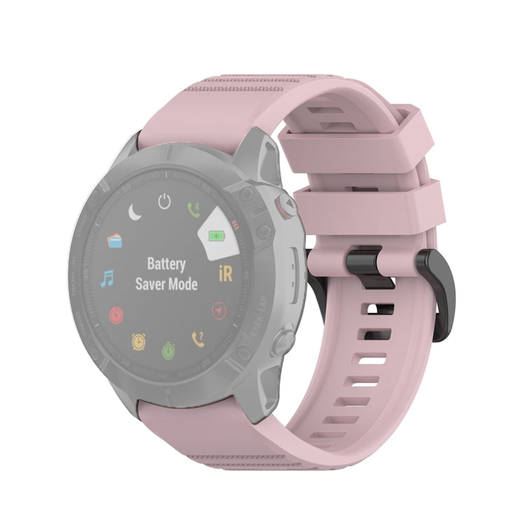 Per cinturino da polso Garmin Fenix 6X 26mm a sgancio rapido con cinturino da polso ufficiale, with Plastic Button, with Metal Button