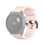 Per cinturino da polso Garmin Fenix 6X 26mm a sgancio rapido con cinturino da polso ufficiale, with Plastic Button, with Metal Button