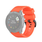 Per cinturino da polso Garmin Fenix 6X 26mm a sgancio rapido con cinturino da polso ufficiale, with Plastic Button, with Metal Button