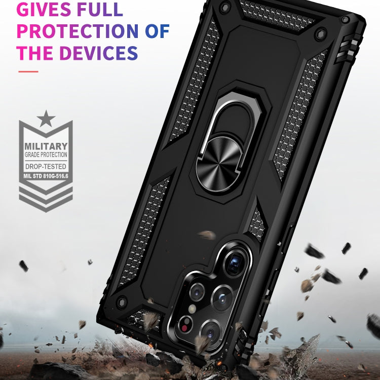 Custodia antiurto per telefono in TPU + PC, For Samsung Galaxy S23 Ultra 5G